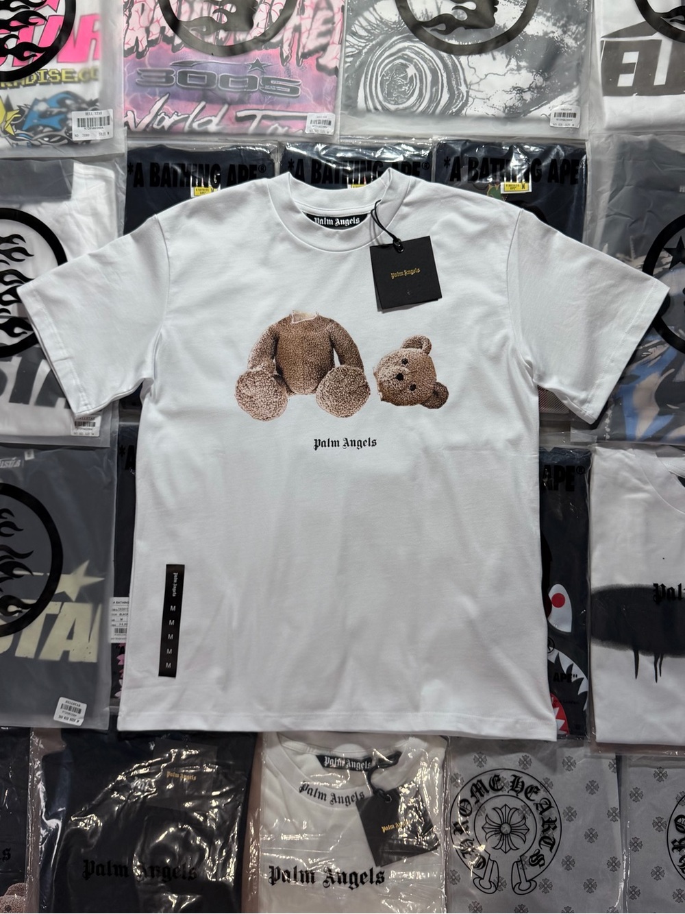Palm Angels Teddy Bear T-shirt ‘White’
